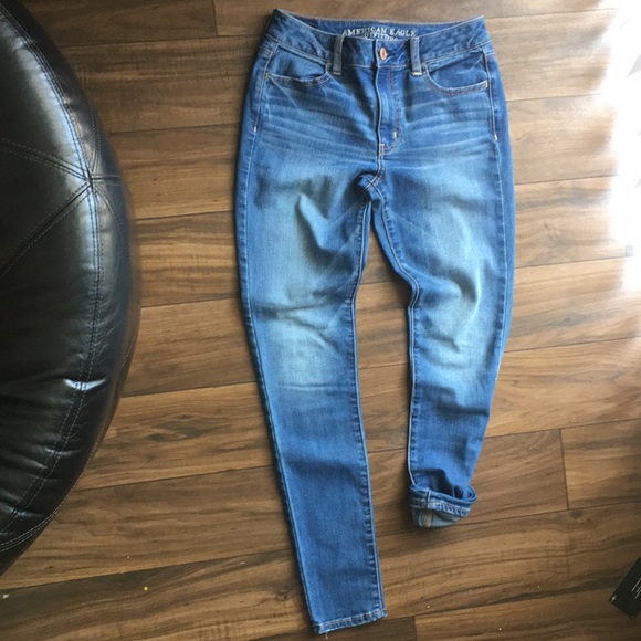 American Eagle Outfitters Denim - American Eagle skinny jeans, hi-rise jeggings